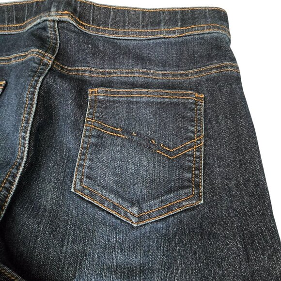 Alexander Jordan Womens Denim Skinny Jeans Size M Dark Wash Jeggings JJ3920 - Picture 9 of 9